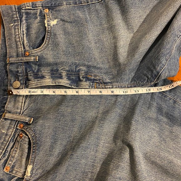 GAP Sky-High, Wide-Leg Jeans – Medium/Light Wash - Picture 6 of 10